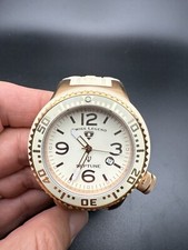 RELÓGIO DE PULSO SUÍÇO LEGEND NEPTUNE GRANDE TOM OURO ROSA PULSEIRA ESPORTIVA FUNCIONANDO H4 comprar usado  Enviando para Brazil