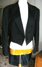 Vintage black tailcoat for sale  MANCHESTER