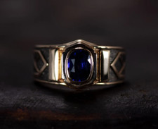 Men blue sapphire for sale  GLASGOW