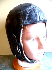 Flieger piloten lederhaube gebraucht kaufen Flieger piloten lederhaube gebraucht kaufen  Maxhütte-Haidhof