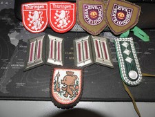 Ddr aufnäher zivilverteidigun gebraucht kaufen  Ilmenau, Martinroda