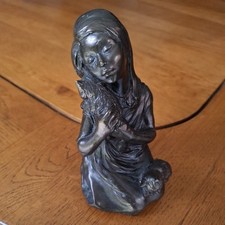 Vintage bronze figurine for sale  ASHFORD