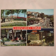 Chianciano terme cartolina usato  Bari