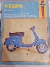 Vespa scooters haynes for sale  BUCKLEY