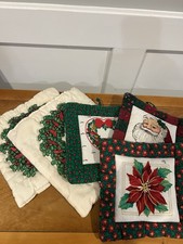 Vintage christmas quilted for sale  Bolingbrook
