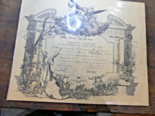 Vichy 1944 diplome d'occasion  Morestel