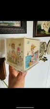 Cubo fotográfico vintage rotativo corda caixa de música olhos grandes personagens feitos no Japão comprar usado  Enviando para Brazil