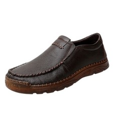 Mocassins masculinos de couro para negócios sapatos casuais retrô sapatos de condução festa social comprar usado  Enviando para Brazil