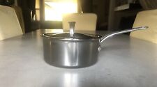 Hestan NanoBond aço inoxidável multiplicar todo folheado, brilho titânio, panela de molho 1,5 qt comprar usado  Enviando para Brazil