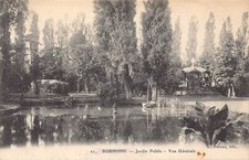 Cartão postal vintage França Bethune Public Garden Lake, usado comprar usado  Enviando para Brazil