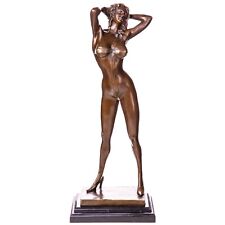 Bronzefigur skulptur weibliche gebraucht kaufen  Mönchengladbach