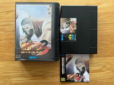 Fatal Fury 3 Neo Geo AES Japão Arcade Fighter Manual Garō Densetsu 3 comprar usado  Enviando para Brazil