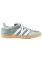 Tênis Adidas verde masculino gazela verde mineral prata UE 42 Reino Unido 8 EUA 8,5 comprar usado  Enviando para Brazil