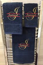Personalised monogrammed towel for sale  PENICUIK
