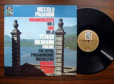 PAGANINI - Violinkonzerte Nr.1 und Nr.2 LP Yehudi Menuhin na sprzedaż  PL