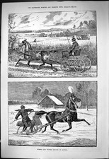 Old print 1882 for sale  UK