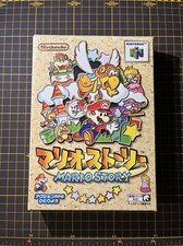 Nintendo 64 N64 Mario Story (Paper Mario) região NTSC-J Japão JP com caixa e manual comprar usado  Enviando para Brazil