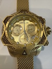 Usado, Invicta Venom relógio de ouro modelo 32903 nova bateria ótimo estado comprar usado  Enviando para Brazil