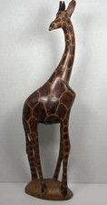 Giraffe hand carved for sale  Matthews