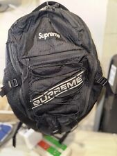 Mochila Supreme con logotipo 3D FW23 negra segunda mano  Embacar hacia Argentina