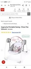 Ingenuity portable swing for sale  BATHGATE