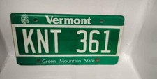 License plate vermont for sale  Lunenburg