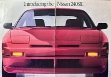 Anúncio de revista 1988 para várias páginas Nissan 240SX comprar usado  Enviando para Brazil