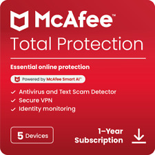 Mcafee total protection d'occasion  Expédié en Belgium