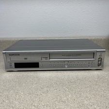Usado, Gravador de fita cassete vídeo player Sylvania SSD800 Hi-Fi VHS DVD VCR TESTADO comprar usado  Enviando para Brazil