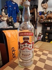 Vintage empty smirnoff for sale  BROMLEY