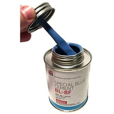 Cimento azul especial Rema BL-8F (8 oz. Lata) Tampo de ponta de ligação de borracha EUA comprar usado  Enviando para Brazil