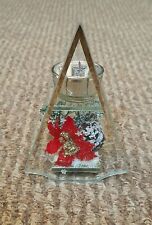 Glass christmas tree for sale  WISBECH