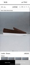Arne clo loafer for sale  HERNE BAY