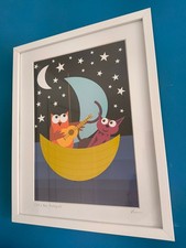 Framed owl pussycat for sale  EASTLEIGH