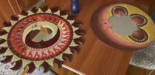Specchio etnico artigianale usato  Italia
