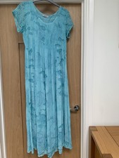 Cerulean lagenlook maxi for sale  GLOUCESTER