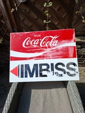 Altes werbeschild coca gebraucht kaufen  Hellenthal