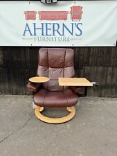 Brown leather ekornes for sale  BOSTON