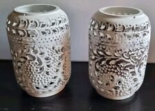 Metal candle lanterns for sale  WORCESTER