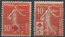 Timbres année 1914 d'occasion  France