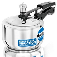 Usado, Panela de pressão Hawkins 1,5 litro, tampa interna de aço inoxidável, panela de indução comprar usado  Enviando para Brazil