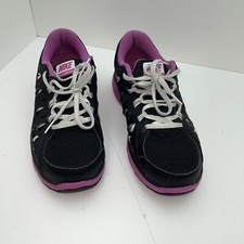 Tênis de corrida Nike feminino 7.5 Dual Fusion Trail preto roxo 599584-016 comprar usado  Enviando para Brazil