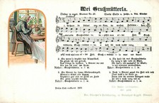 Cartolina mei grußmotherla usato  Spedire a Italy