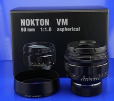 Voigtländer nokton 50mm gebraucht kaufen  Wolfstein
