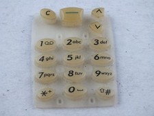 100% Original NOKIA 5110 5130 Tastatur Tastaturmatte Keypad Weiss-Gelb 5100 ser comprar usado  Enviando para Brazil