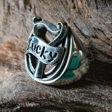 Lucky ring .925 for sale  NEWTON ABBOT