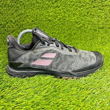 Tênis de corrida Babolat Jet Tere AC feminino tamanho 9 preto cinza rosa comprar usado Tênis de corrida Babolat Jet Tere AC feminino tamanho 9 preto cinza rosa comprar usado  Enviando para Brazil