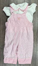 Roupas de bebê menina vintage Carter's Little Rose 9-12 meses macacão rosa roupa comprar usado  Enviando para Brazil