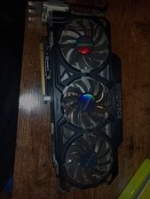 Usado, Placa de Vídeo Gigabyte GTX760 GDDR5-4GB 2xDVI/HDMI DP OC GV-N760OC-4GD REV2 comprar usado  Enviando para Brazil
