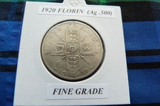 Fine 1920 florin for sale  WIMBORNE
